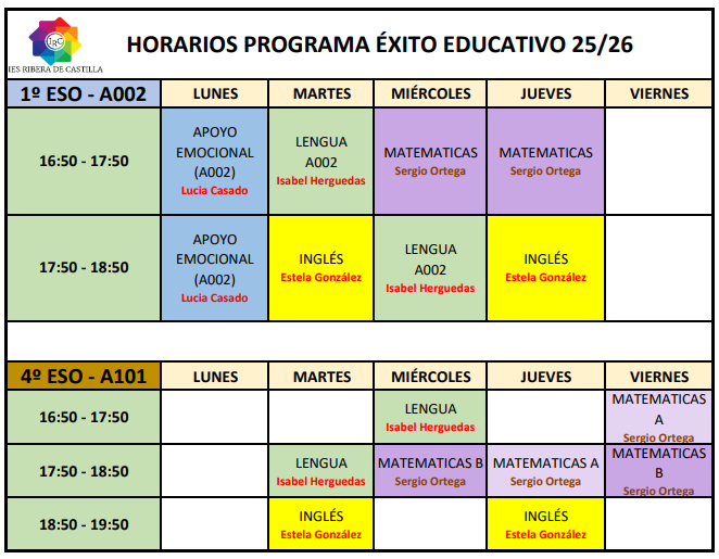 MEE-Horarios